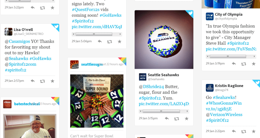 social media super bowl