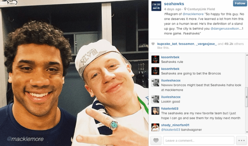 social media super bowl