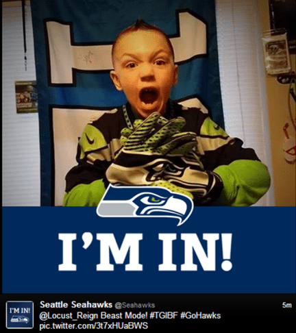 social media super bowl