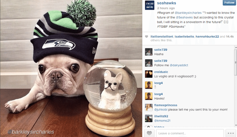 social media super bowl