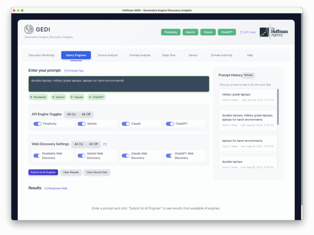 gen ai visibility gedi