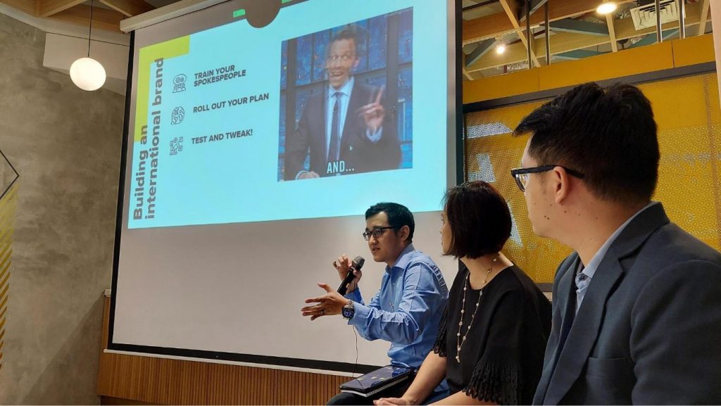 The Hoffman Indonesia Team Led a Workshop &ldquo;Build Your Brand Globally&rdquo;.